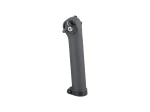 Karbonowa nasadka masztu podsiodłowego TREK i okrągłe jarzma 7mm 175x5mm Czarna-Matowa