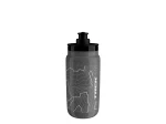 Bidon rowerowy TREK Fly 550ml Szary-Biały