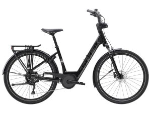Rower elektryczny TREK Verve+ 2 o niskim przekroku Gen 3 2026 L Czarny