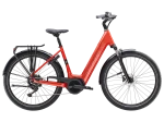 Rower elektryczny TREK Verve+ 3 o niskiej rurze górnej Gen 3 2026 545WH XL Czerwony