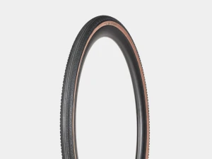 Opona rowerowa na szuter BONTRAGER Girona RSL GR TLR 700x42mm Czarna-Brązowa