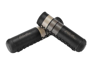 Chwyty rowerowe gumowe ELECTRA Retro Stripe 102/125mm Czarne