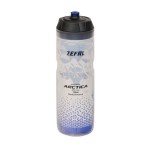 Bidon rowerowy termiczny ZEFAL Arctica 750ml Srebrny-Niebieski