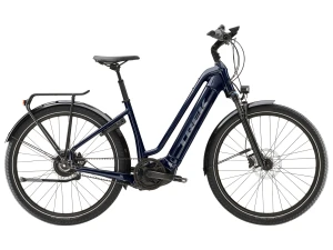 Rower elektryczny TREK Allant+ 9 o niskim przekroku 625Wh 2025 L Granatowy