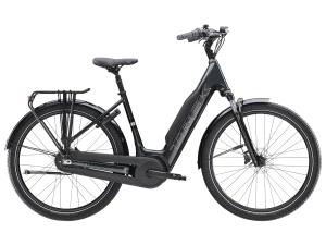 Rower elektryczny TREK District+ 3 o niskim przekroku 800Wh 2026 L Grafitowy