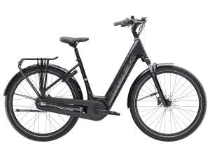 Rower elektryczny TREK District+ 3 o niskim przekroku 545Wh 2026 XL Grafitowy