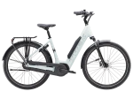 Rower elektryczny TREK District+ 3 o niskim przekroku 800Wh 2026 L Perłowy