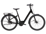 Rower elektryczny TREK District+ 2 o niskim przekroku z napędem pasowym 400Wh 2026 S Czarny