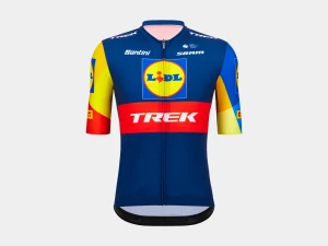 Damska koszulka rowerowa SANTINI Lidl-Trek Replica Race S