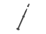 Wentyl presta BONTRAGER TLR z okrągłą podstawą 95mm Czarny