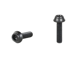 Fastener Trek Water Bottle Bolt M5x16mm Black Anodized 2Pack