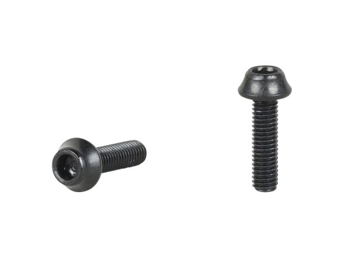Fastener Trek Water Bottle Bolt M5x16mm Black Anodized 2Pack