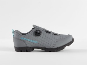 Buty Bontrager Evoke 45 srebrny Quicksilver/zielony Miami