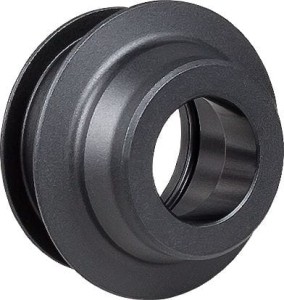 Hubcap Bontrager 240 End Cap Drive Side 12mm Black Front