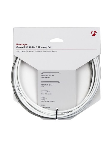 Cable/Housing Set Bontrager Comp Shift 4mm White