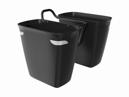 Koszyk Zestaw sakw i bagażnika na przód Trek Fetch+ 2 Czarny