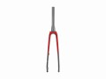 Fork Rigid Trek Emonda SL5 40R Lithium/Brushed Red Chrome