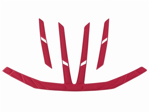 Helmet Part Bontrager Starvos Mips Pad Red Set