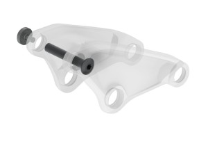 Część zawieszenia Trek Zestaw doposażenia DRCV Alum. Czarny