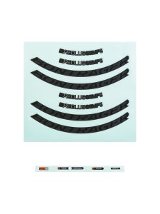 Decal Bontrager Aeolus Comp Disc Anthracite/Black Front/Rear