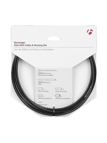 Cable/Housing Set Bontrager Elite Shift 4mm Black