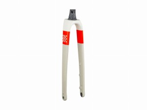 Fork Rigid Trek 2025 Checkmate Era White/Buff Beige