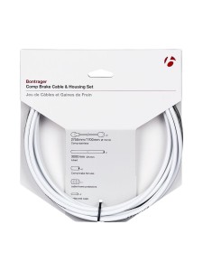 Cable/Housing Set Bontrager Comp Brake 5mm White