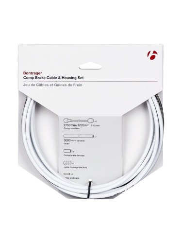 Cable/Housing Set Bontrager Comp Brake 5mm White
