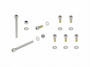 Fastener Trek Fetch+ 4 Steer CableMount Silver Front