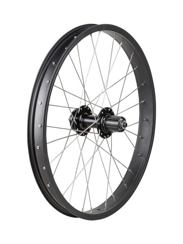 Wheel Rear Trek J35A/DC-2241 Rim Brake 20" 28H 141QR Black
