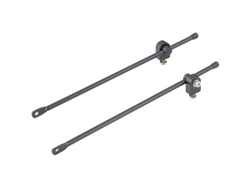Rack Part Trek I-Type (Straight) 300mm Alloy Stay Black Rear