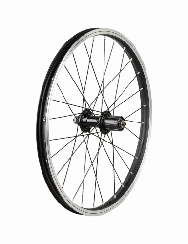 Wheel Rear Trek FM32/J20C Rim Brake 20" 28H QR 8-Speed Black