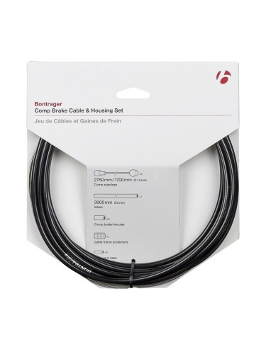 Cable/Housing Set Bontrager Comp Brake 5mm Black