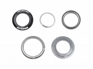 Stery FSA Integrated E2 1-1/8 do 1-1/2 z reduktorem Czarne