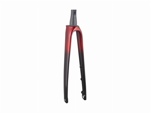 Fork Rigid Trek Emonda SLR 40R Met Red Smoke/Red Carb Smoke