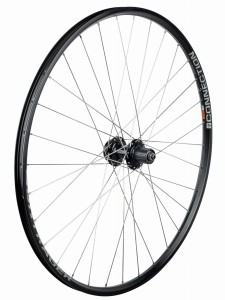 Koło tylne Bontrager Connection/DC-22 700c 6B Disc, 32 otwory, czarny/srebrny