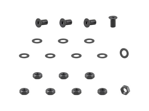 Fastener Trek Fetch+ 2 Seat Pad Mounting Kit Black