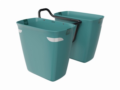 Zestaw sakw i bagażnik na przód Trek Fetch+ 2 Zielonkawy