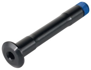 Śruba osi M12x1,25x85 Trek, aluminium, czarna