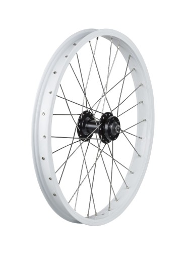 Wheel Front Trek J35A/DC20 Rim Brake 20" 28H QR White