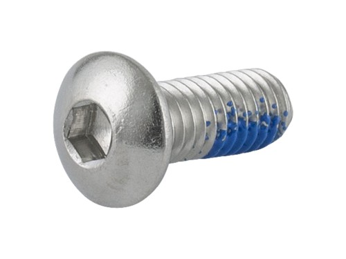 Fastener Trek Bolt M4x0.7x10mm Button Head Silver