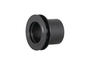 Hubcap Bontrager XXX 24H End Cap NonDrive 15mm Black Front