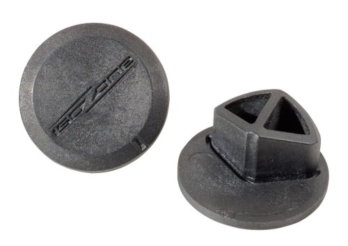 Zaślepki rogów kierownicy Bontrager IsoZone, czarne, para