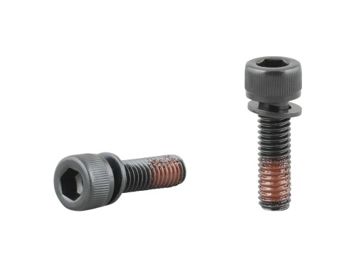 Fastener Trek Bolt M6 x 1.0 x 20mm Black Each