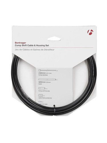 Cable/Housing Set Bontrager Comp Shift 4mm Black