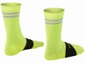 Skarpetki Trek Race Reflective Crew, rozmiar S (35-38), fluorescencyjny żółty