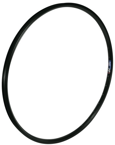 Obręcz Gruenert Cut 19 x 622 36H, hamulec rolkowy, zawór Presta, czarna