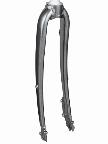 Widelec sztywny Trek Verve+ 700c pod hamulec tarczowy, 185 mm, gwintowany, antra