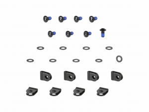 Fastener Trek Fetch+ 2 Foot Guard Mounting Kit Black