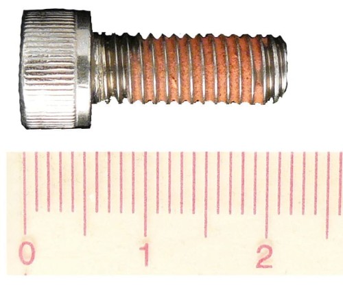 Część hamulca Fisher 01 New Intl Śr ham tarcz M6x1x16mm